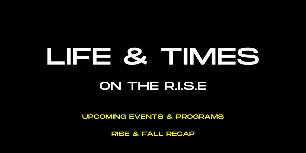 LIFE & TIMES: ON THE RISE NEWSLETTER - RISE & FALL '22 - mailchi.mp/532537aff7ed/r…