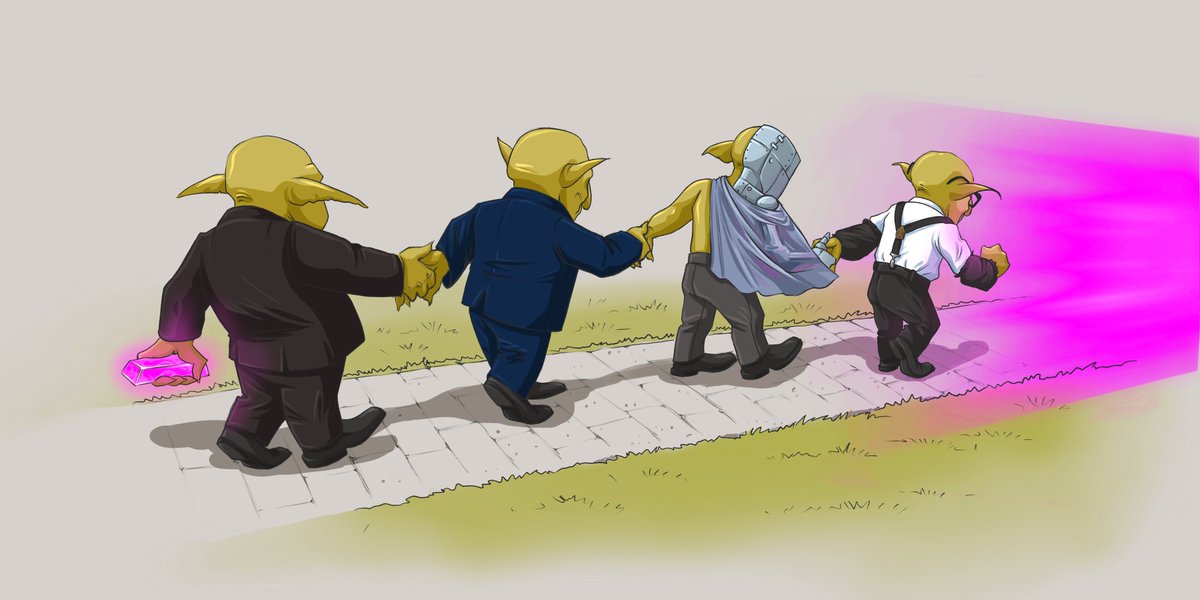 It doesn’t matter who you are, a manager, an analyst, a calculoner or an ordinary clerk, because we are all working together on one big... 🧐

🔥 Follow, RT &amp; Tag your 3 friends to get exclusive roles! IT'S HODLINS TIME! 💰

...discord soon... 🤫