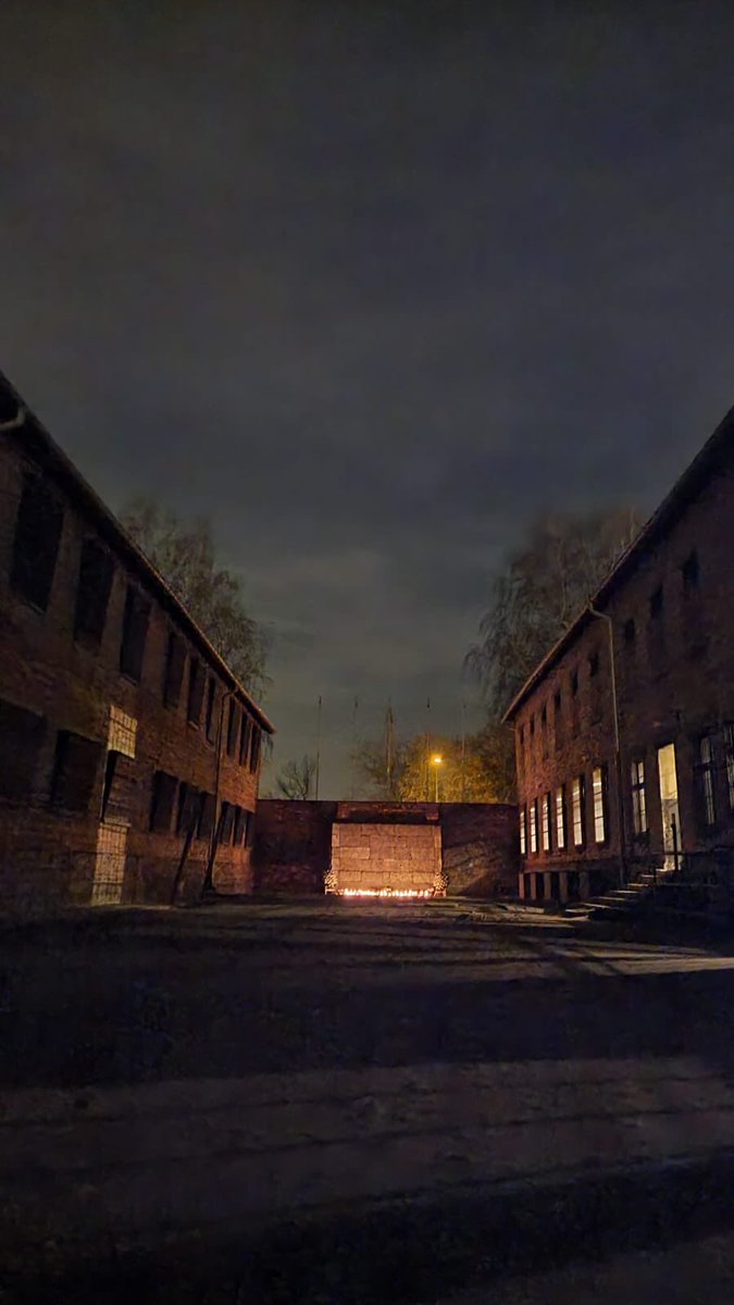 Auschwitz Memorial (@auschwitzmuseum) on Twitter photo 1 November at <a href="/AuschwitzMuseum/">Auschwitz Memorial</a>.
Candles by the Wall of Death at the yard of Block 11 of the former Auschwitz I camp. SS carried out most of the shooting executions there.
Remember about the tragic past but also reflect on our moral responsibility for the world today. 1 November at <a href="/AuschwitzMuseum/">Auschwitz Memorial</a>.
Candles by the Wall of Death at the yard of Block 11 of the former Auschwitz I camp. SS carried out most of the shooting executions there.
Remember about the tragic past but also reflect on our moral responsibility for the world today.