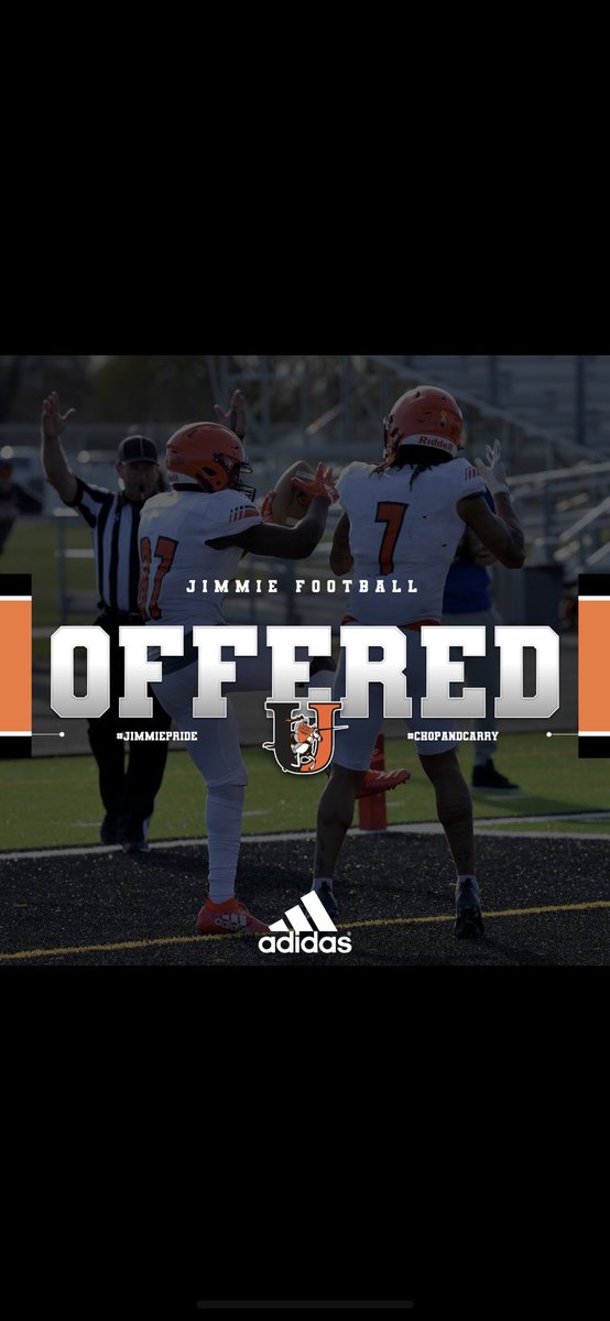 excited to receive my 1st offer to the university of jamestown! <a href="/JimmieFootball/">Jamestown Football</a> <a href="/Coach_Mistro/">Brian Mistro</a> <a href="/CoachSClancy/">Shane Clancy</a> <a href="/Rantle1784/">Coach Antle</a> <a href="/CMaholchic/">Serrano Football</a>