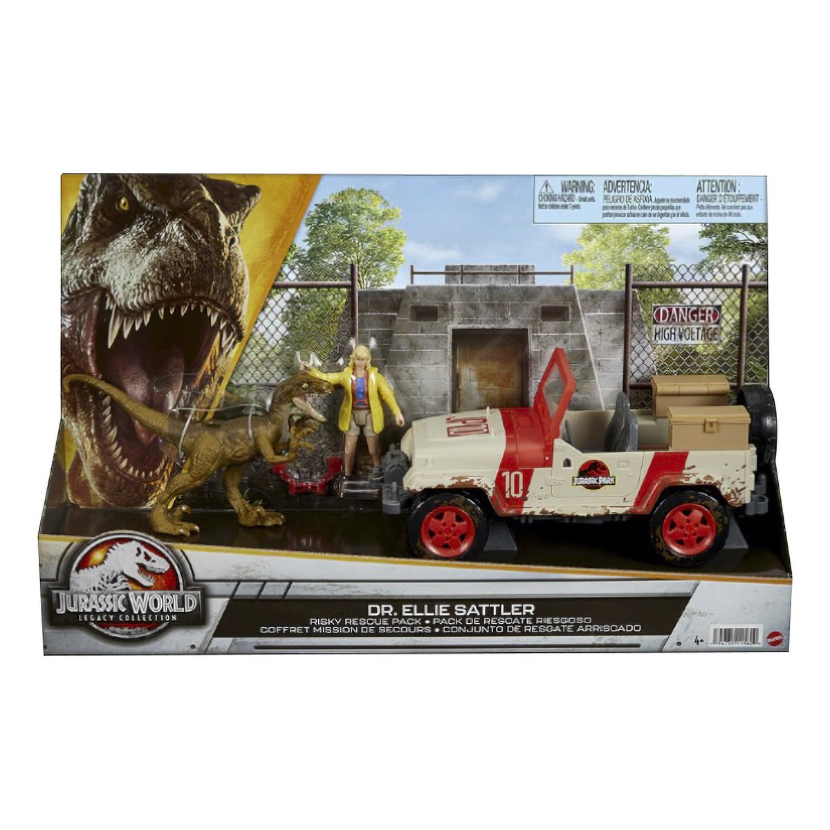 collectjurassic's tweet photo. RISKY RESCUE PACK — New reveal for @mattel’s Legacy Collection assortment, showcasing an all-new Ellie Sattler figure and Jurassic Park Jeep. Really hope they remember the stripe this time… 😏

#collectjurassic #matteljurassicworld #jurassicworlddominion #jurassicpark #mattel https://t.co/aVnM2Jqf0x