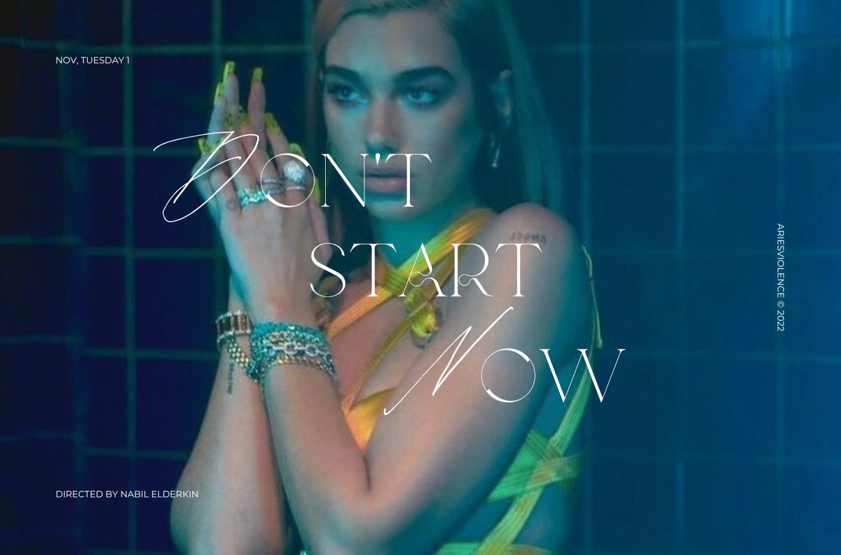 ariesviolence's tweet image. 𝖭e𝗐 E𝗇𝗍𝗋𝗒. | 𝖶𝑒𝖻 © 𝗮𝗿𝗶𝗲𝘀𝘃𝗶𝗼𝗹𝗲𝗻𝗰𝗲: 𝗗𝗶𝗴𝗶𝘁𝗮𝗹𝘉𝘰𝘢𝘳𝘥: “Music &amp;amp; more” preview: If you don't wanna see me dancing with 𝘴𝘰𝘮𝘦𝘣𝘰𝘥𝘺. My new music video '𝗗on't 𝗦tart 𝗡ow' is out !