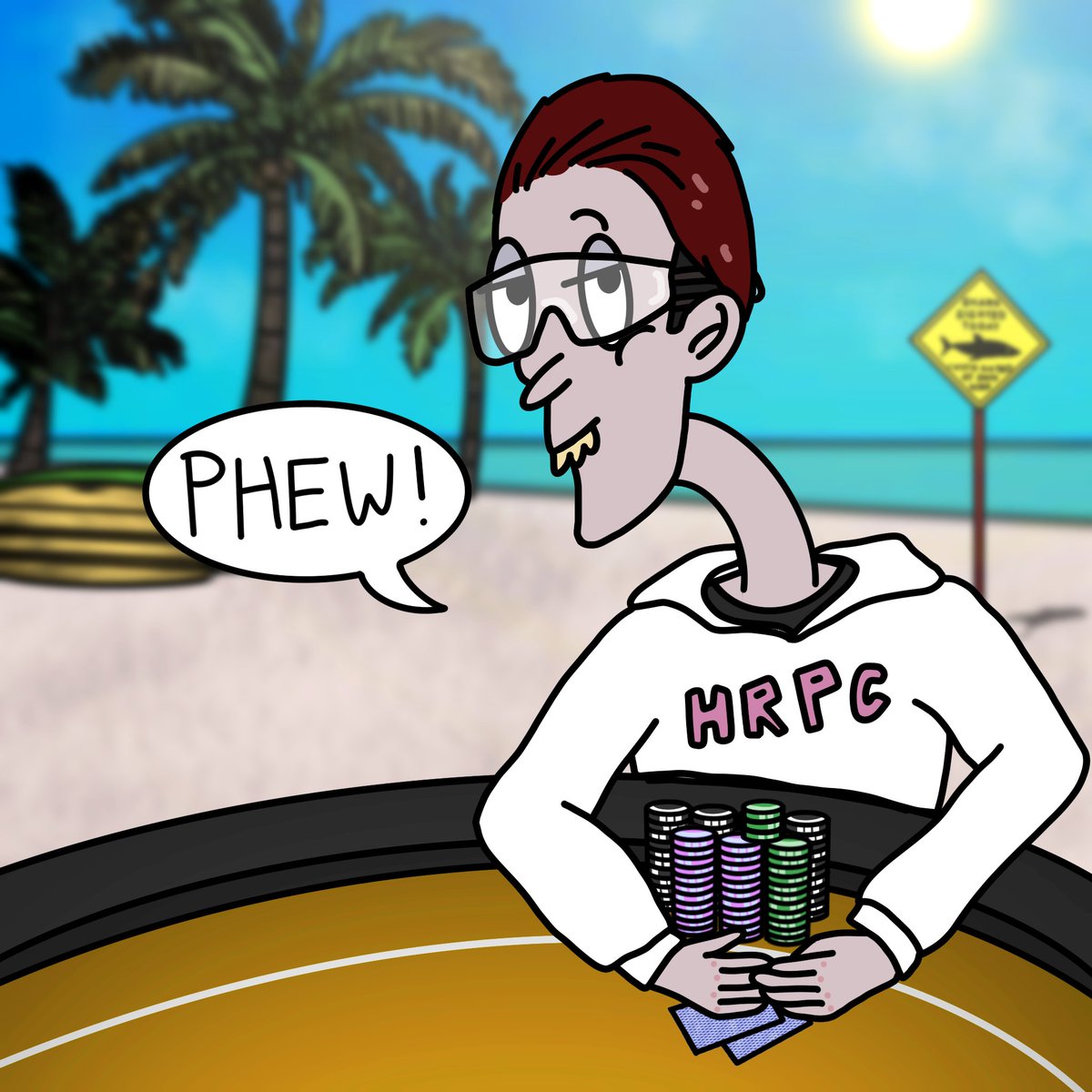 The people who understand NFT best are those who enjoy the community, regardless of the bear market 🔥
We hope you have fun wherever you are!

#NFT #NFTcommunitiy #Poker #PokerNFT #NFTs #HRPC #ethPoker #NFTPoker