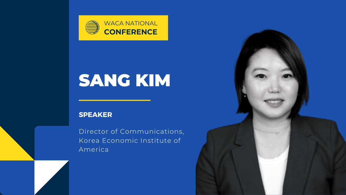 WACA is proud to host the Korea Economic Institute of America at this year’s National Conference, with KEI speakers Mark Tokola, Troy Stangarone, and Sang Kim! Register now! #WACA #WACAnationalconference #WACA2022nationalconference #international #worldaffairs #WACAxKEI