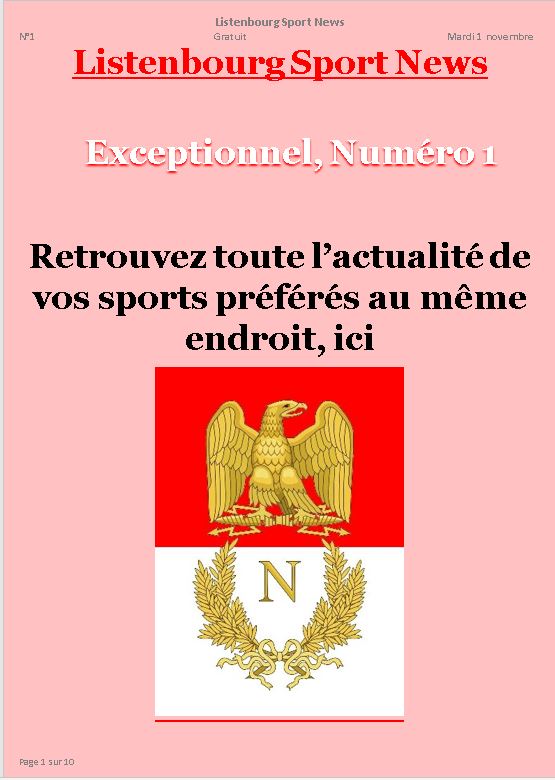 Listenbourg Sport News tweet media