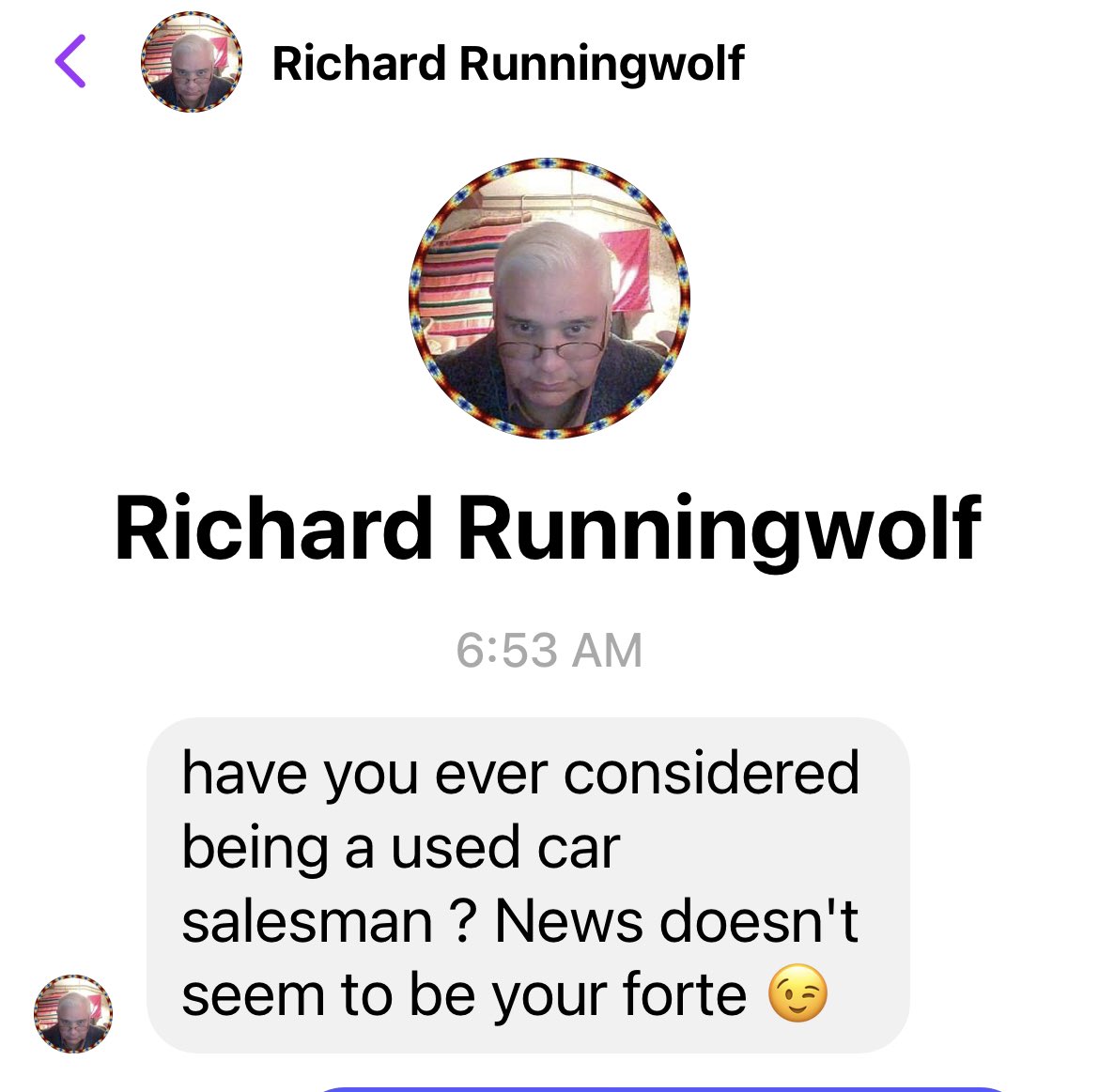 Mike Rush tweet media