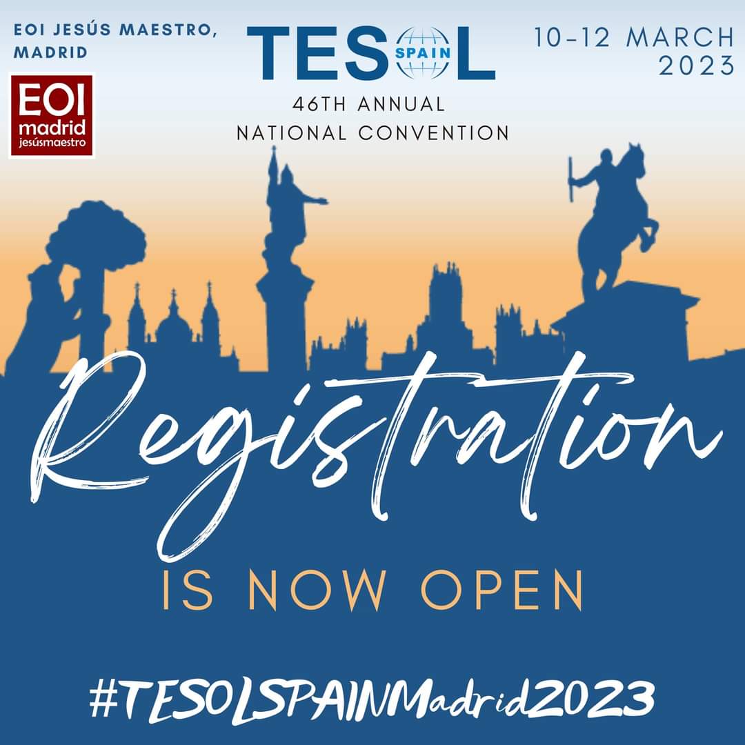 ... hurry up and sign up 🍒#TESOLSPAINMadrid2023