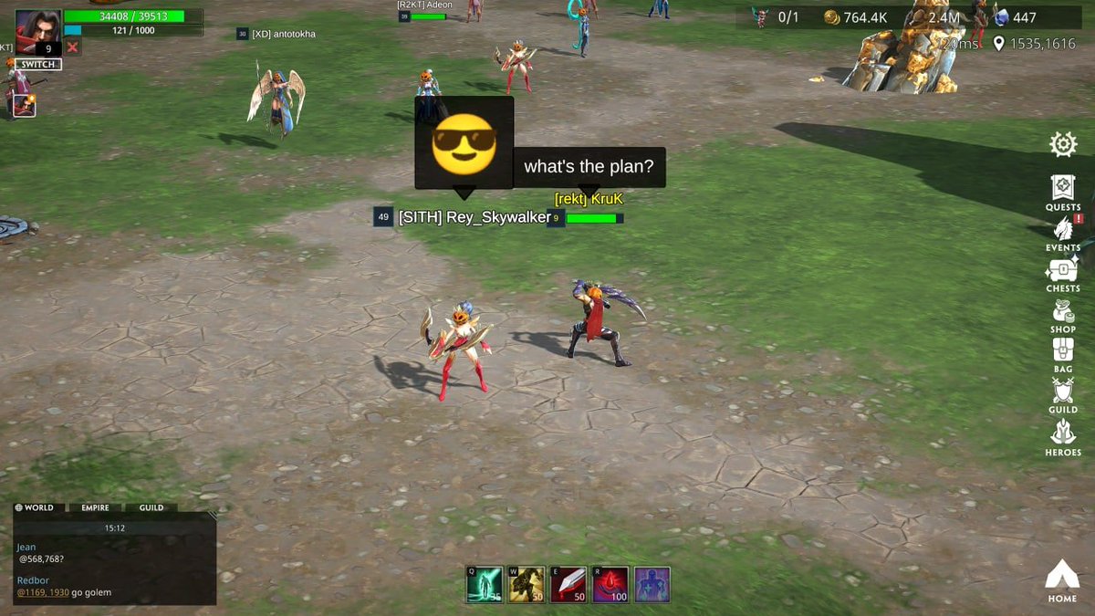 evghendegen's tweet photo. After discussing with my friend from another Guild the plan, we decided to take down THE Minotaur, the strongest boss at the moment. 
@WorldEternalMMO @GuildRekt https://t.co/8VxDFe1UAB