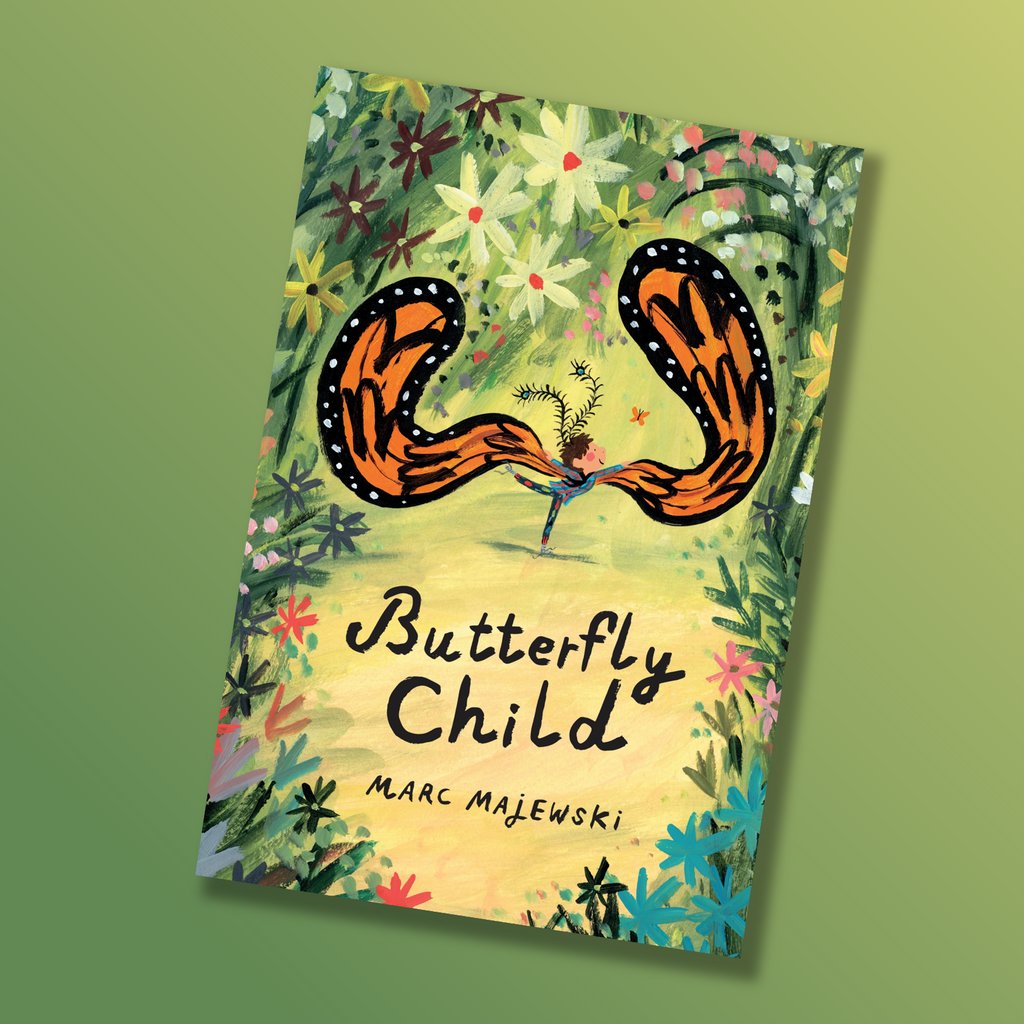 ⭐️ "A gorgeous story of being true to oneself that will brighten any shelf." -Booklist
Happy #bookbirthday to Marc Majewski's BUTTERFLY CHILD, a joyful celebration of creativity, self-expression, and family!