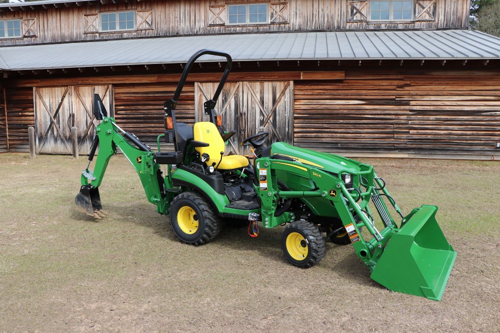Knowing what you need in your first tractor can be difficult! Visit your local SunSouth and one of our team members will find the perfect equipment for you! Ask about our monthly specials, including the 1025R with loader pictured here!