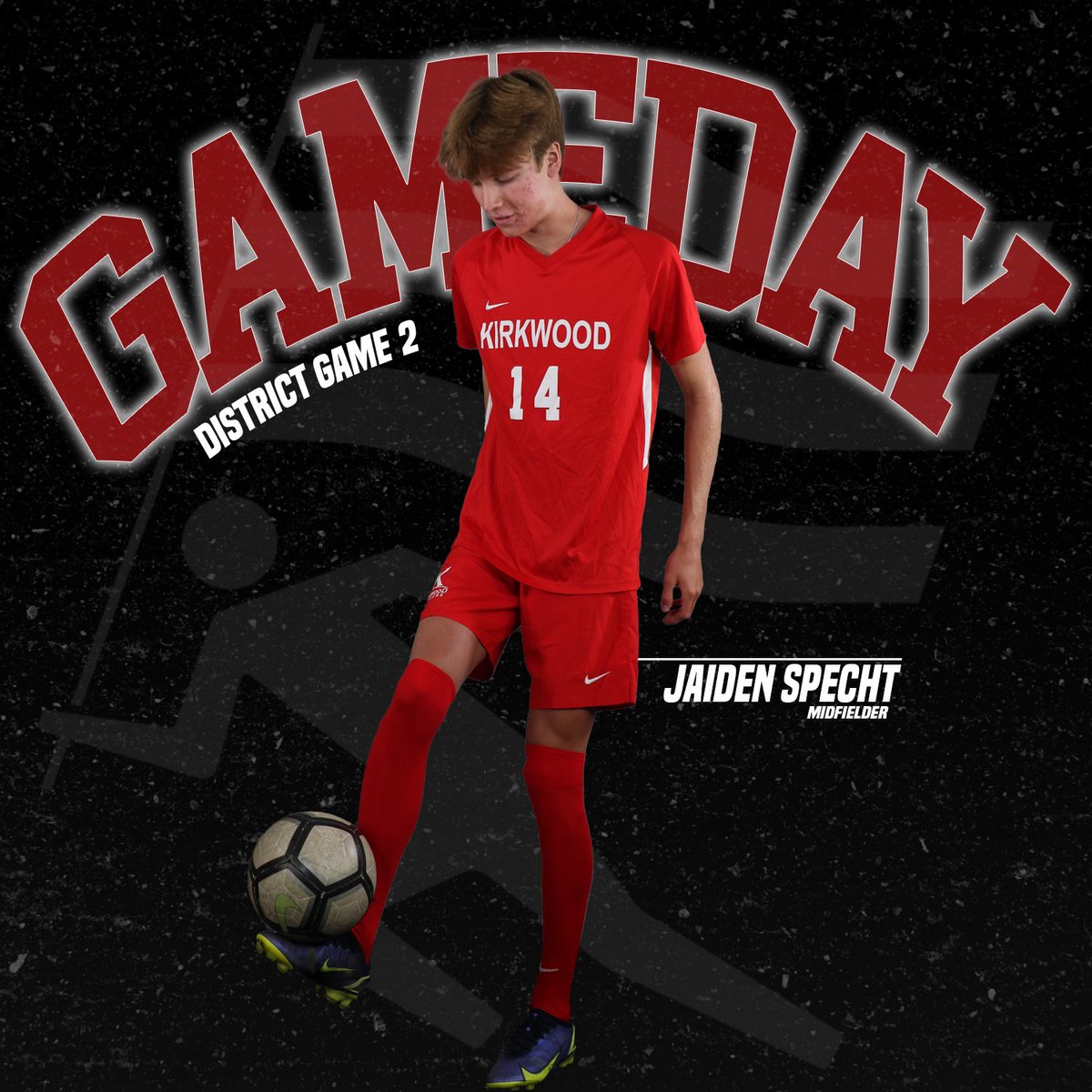 DISTRICT GAMEDAY ⚽️❗️
vs. CBC
⏰ 5PM
📍Marquette High School

Design by Ben Herweck