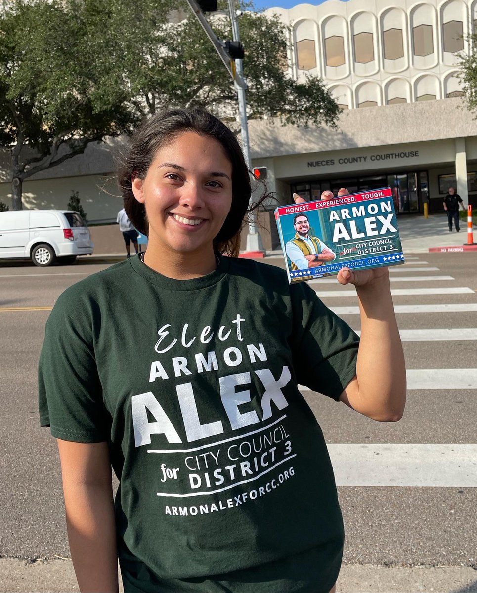 ArmonAlexForCC's tweet photo. 📥 Voters of all ages recognize the value of this elections. This is our opportunity to elect someone that stands up for our community, that prioritizes our voices, and fights for equity.✊🏼 We can do this! Let’s vote in #ArmonAlexForCC and together we can #MoveCorpusForward!✅ https://t.co/Jkk5MEWT9b
