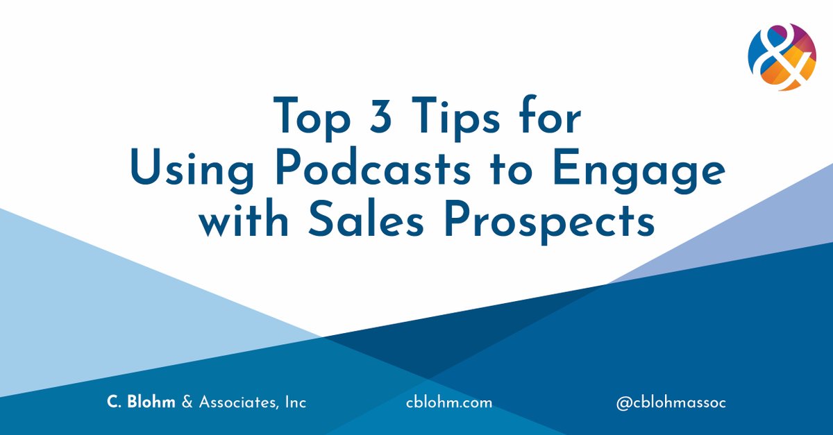 CBlohmAssoc's tweet image. Are you considering adding podcasts to your 2023 education marketing strategy? We have tips for using this channel to engage with sales prospects. Read our blog:  hubs.li/Q01r7Z_L0

#edmarketing #businessstrategy