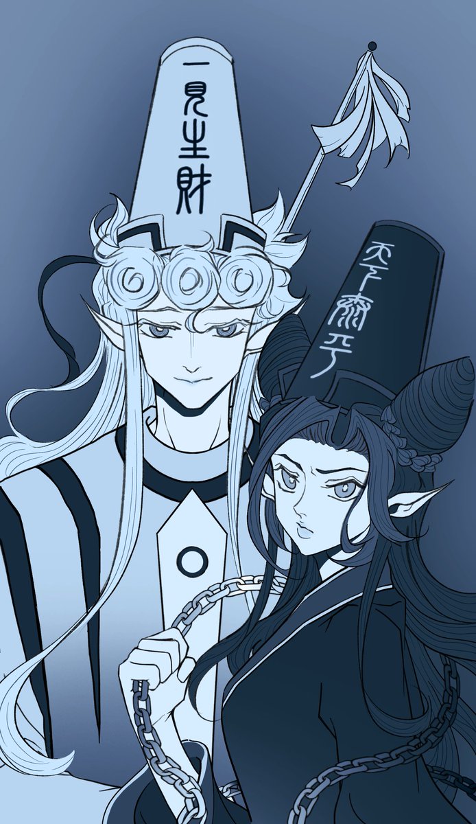 BENICEtheone's tweet photo. 【茸徐万圣40h】11月2日 3:00-4:00 《无常》
#茸徐 #GiolyneHalloween40h https://t.co/vAZSTEXXtF