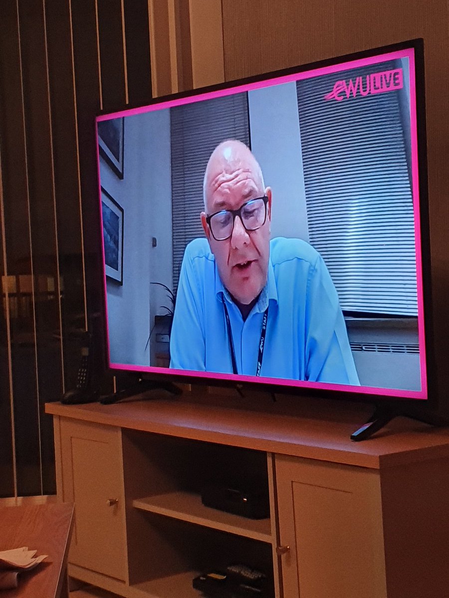 DaniMcFawns's tweet photo. You know your dad's a postie when #CWULive is on the big TV... #StandByYourPost https://t.co/1hRrpxxKtq