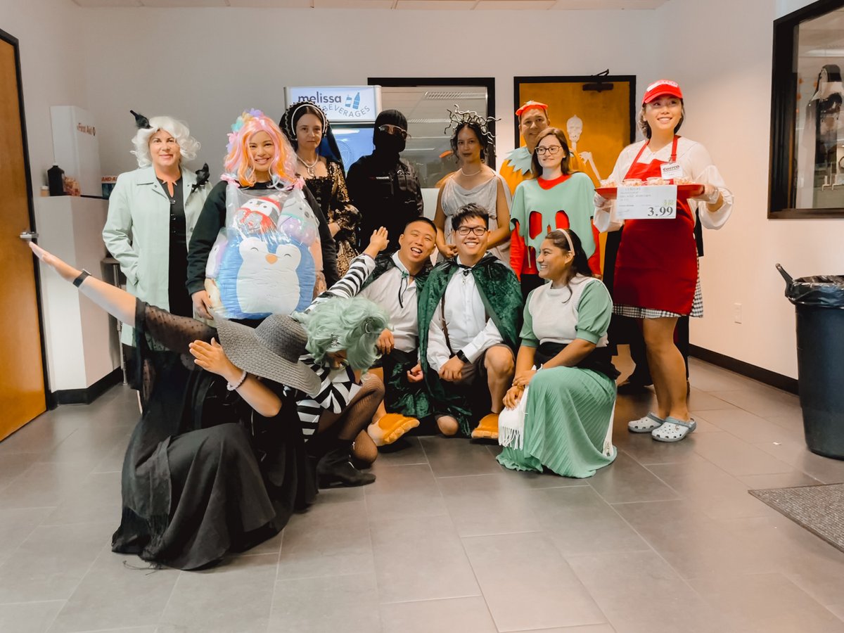 melissadata's tweet photo. We take Halloween very seriously. 🎃👻🍬 Check out these pictures from yesterday's festivities at Melissa!
#Halloween #melissadata #spookyseason #employeeevent #officefun #friendlycompetition #companyculture https://t.co/hwUk3OyVIN