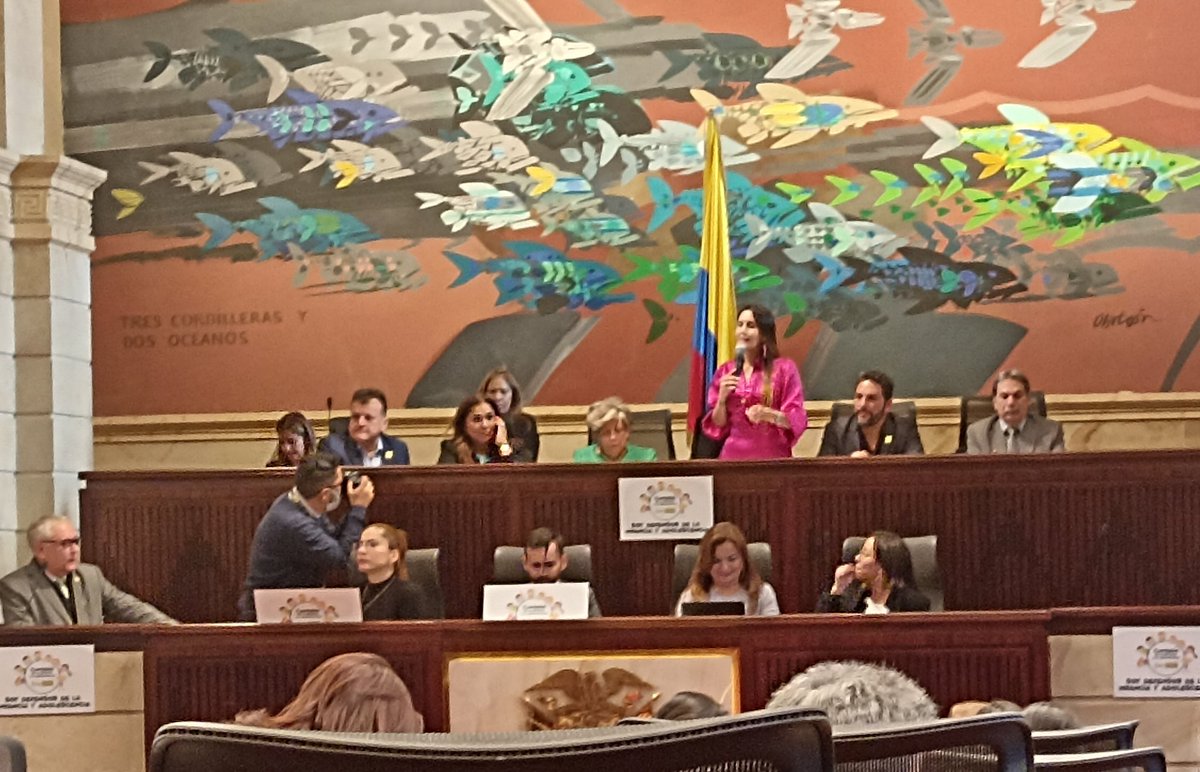 sintrabienesta3's tweet photo. A esta hora SINTRABIENESTAR hace presencia en la instalación de la Comisión Accidental de la Infancia y la Adolescencia en el Congreso de La República https://t.co/vpWsYP4rRC