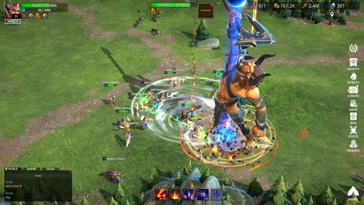 evghendegen's tweet photo. After discussing with my friend from another Guild the plan, we decided to take down THE Minotaur, the strongest boss at the moment. 
@WorldEternalMMO @GuildRekt https://t.co/8VxDFe1UAB