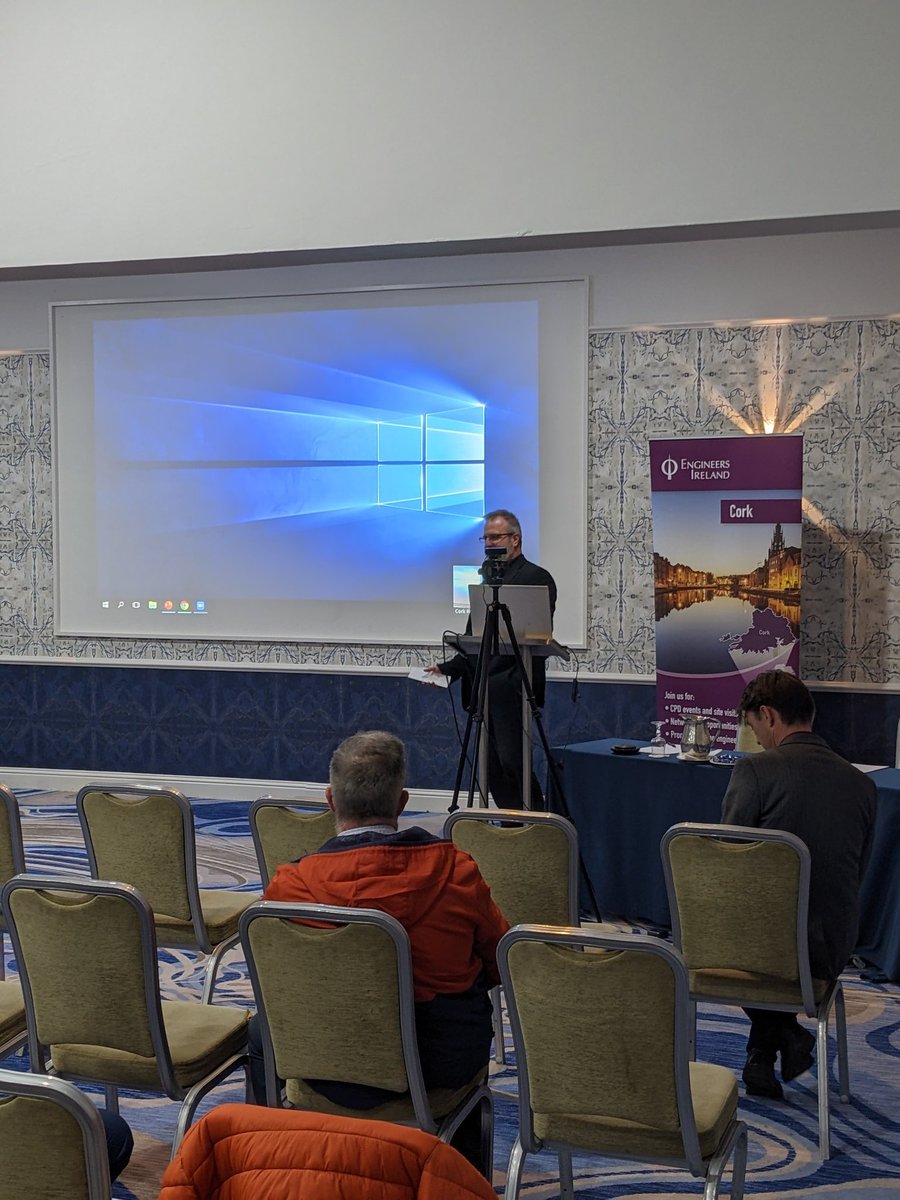 EngIreCorkYES's tweet image. Kicking off here with @johntosullivan from @DouglasControl for tonights webinar on Industry 4.0 - online on zoom too if you are interested