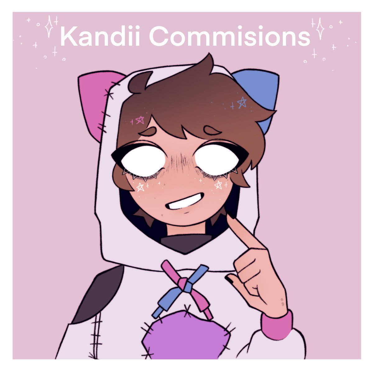 「Starting commisions! (thread)#commission」|Kandiiのイラスト