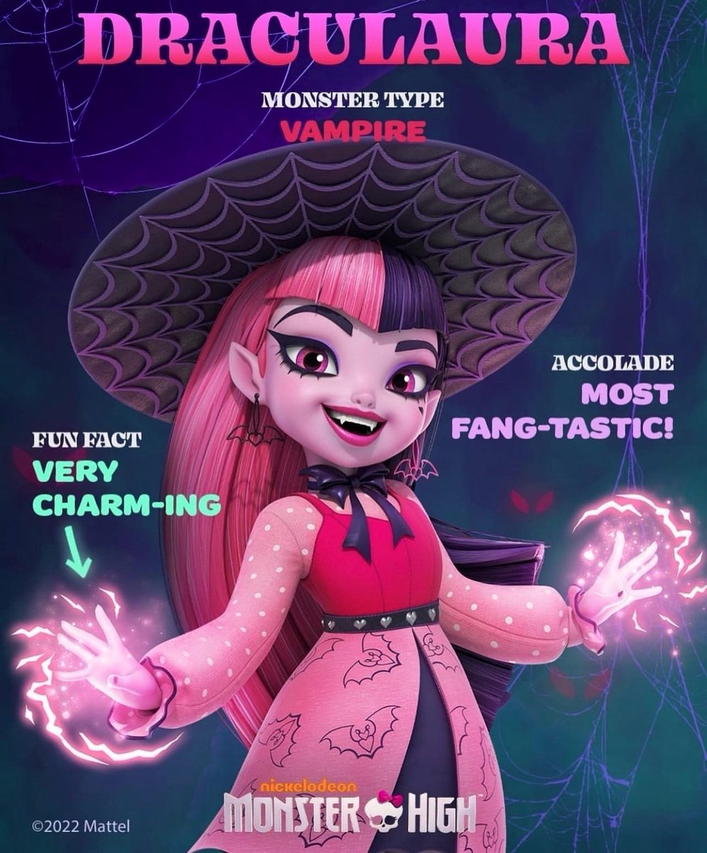 A cute bubblegum goth vampire witch? 

Just take my money. Let me be her.