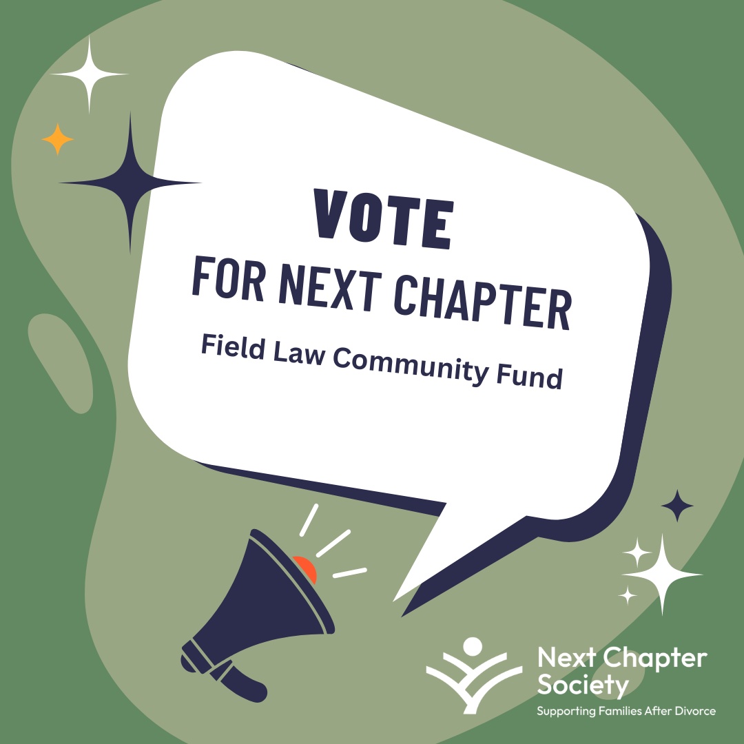 NextChapterAB's tweet photo. Help us win funds to support 30 parents in need transition positively through divorce or separation.
Vote for us in the Field Law Community Fund Program - https://t.co/IQ4kVthtqa
#FieldForward #Community #NextChapterSociety #Support #YouDoMakeADifference #Alberta #YEG #YMM #YYC https://t.co/jUZSKsWqDz