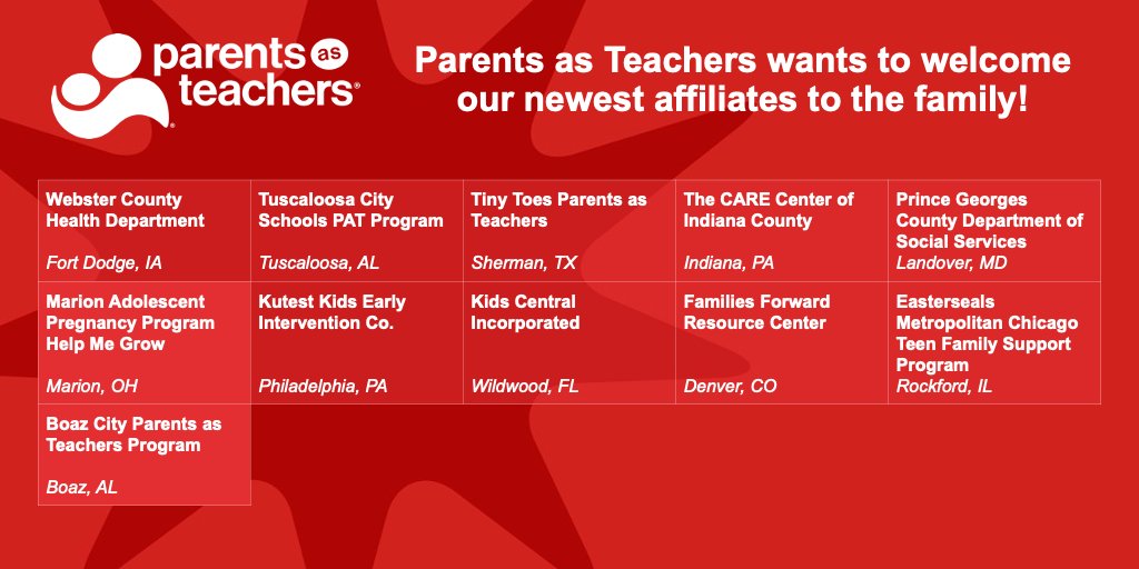 Parents as Teachers® tweet media