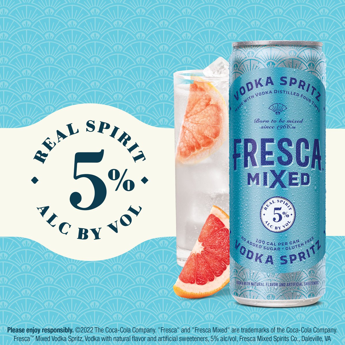 LeeBeverage's tweet photo. Fresca Mixed Vodka Spritz is made with 4x distilled vodka and the original taste of Fressca!
#frescamixed #getinthemix https://t.co/ENZRR72par