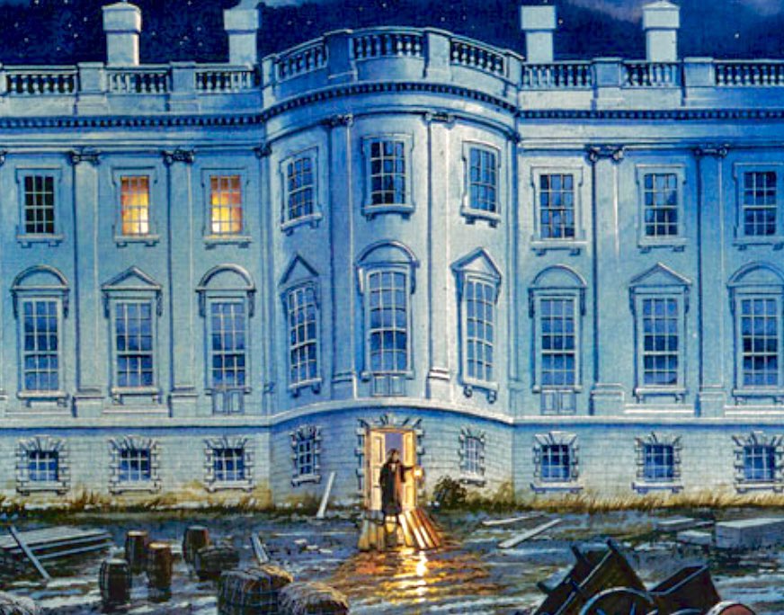 When Did The First President Move Into The White House