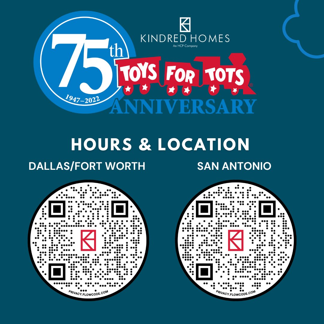 KindredHomesHCP's tweet photo. This holiday season Kindred Homes will be participating in the Marine Toys for Tots Program! With the help of our staff and our community we are able to bring joy to children in need during the season of giving! https://t.co/seVBVzWJnX