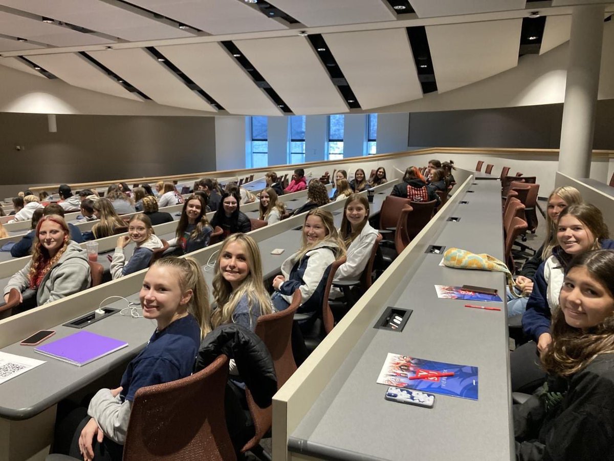ReneeStapels's tweet photo. Richmond Students in the Teacher Cadet #CTE program attended the Leaders Influencing Future Teachers (LIFT) conference at Saginaw Valley State University last week. This is the future of education! https://t.co/ezJtS8vCir
