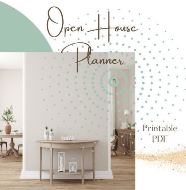 A painless OPEN HOUSE planner guaranteed to keep you organized for all your Open House events. Printable and Fillable PDF,  plus Bonus Lead Ideas. etsy.com/listing/883241…… #openhouse #realestate #realestateforms #realestateplanner