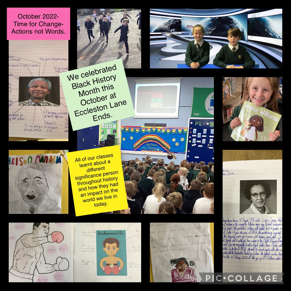 ELE celebrated Black History Month last week and produced some very memorable pieces of work based on significant individuals in history. #BlackHistoryMonth