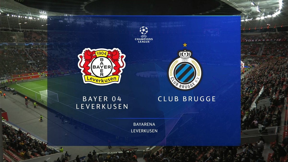 Full Match Leverkusen vs Club Brugge