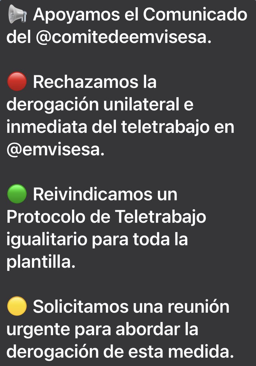 CCOO Emvisesa (@ccooemvisesa) on Twitter photo 