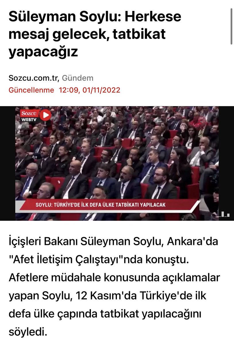 Bayram değil, seyran değil. Niye?