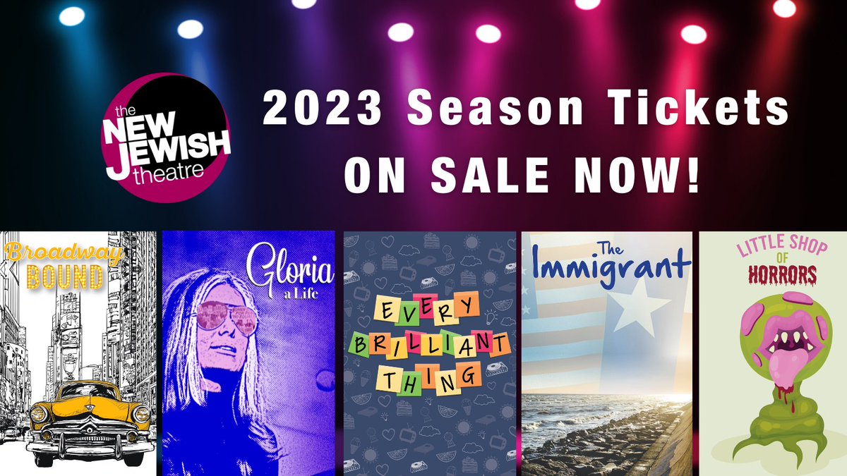 SEASON TICKETS ON SALE NOW!

Don't miss #NJT's five productions in 2023 - become a Season Ticket Subscriber!
🎫: bit.ly/3Fx49qE