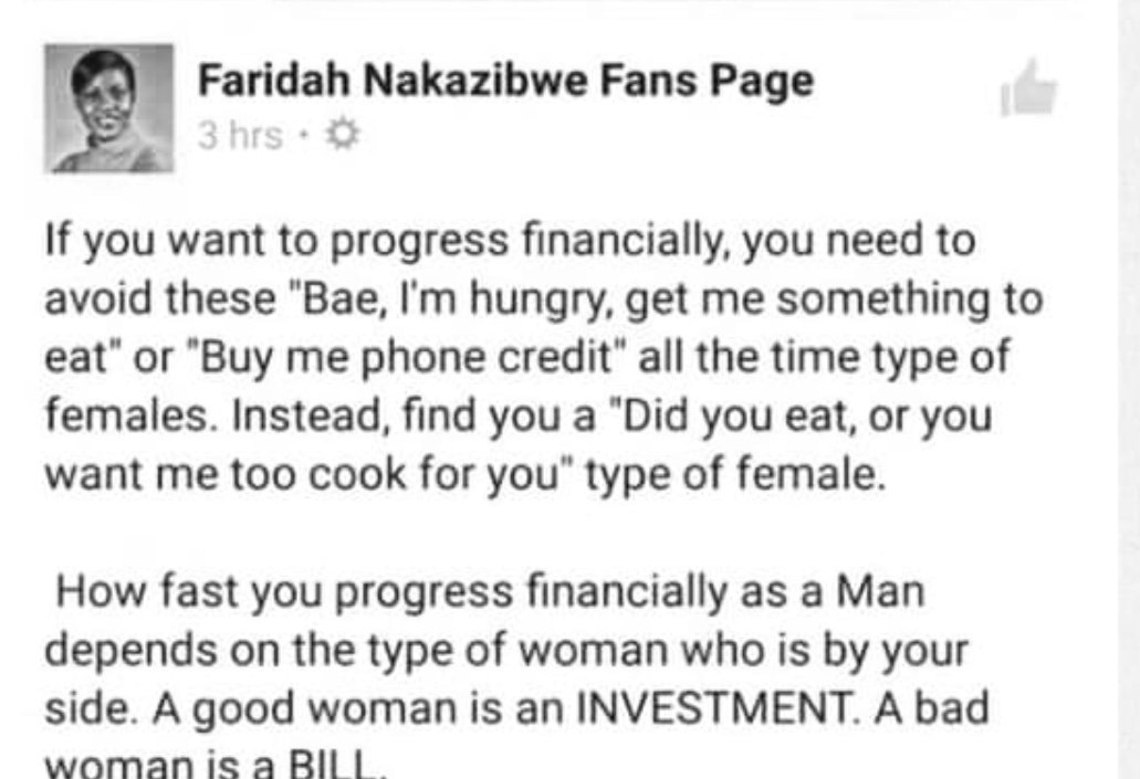 African men slave away everyday mining gold and diamonds that white men gift their women. Yet they are still made to believe that their partners do not even deserve food. We can do better Kings, your loved ones deserve all things fine and shinny.