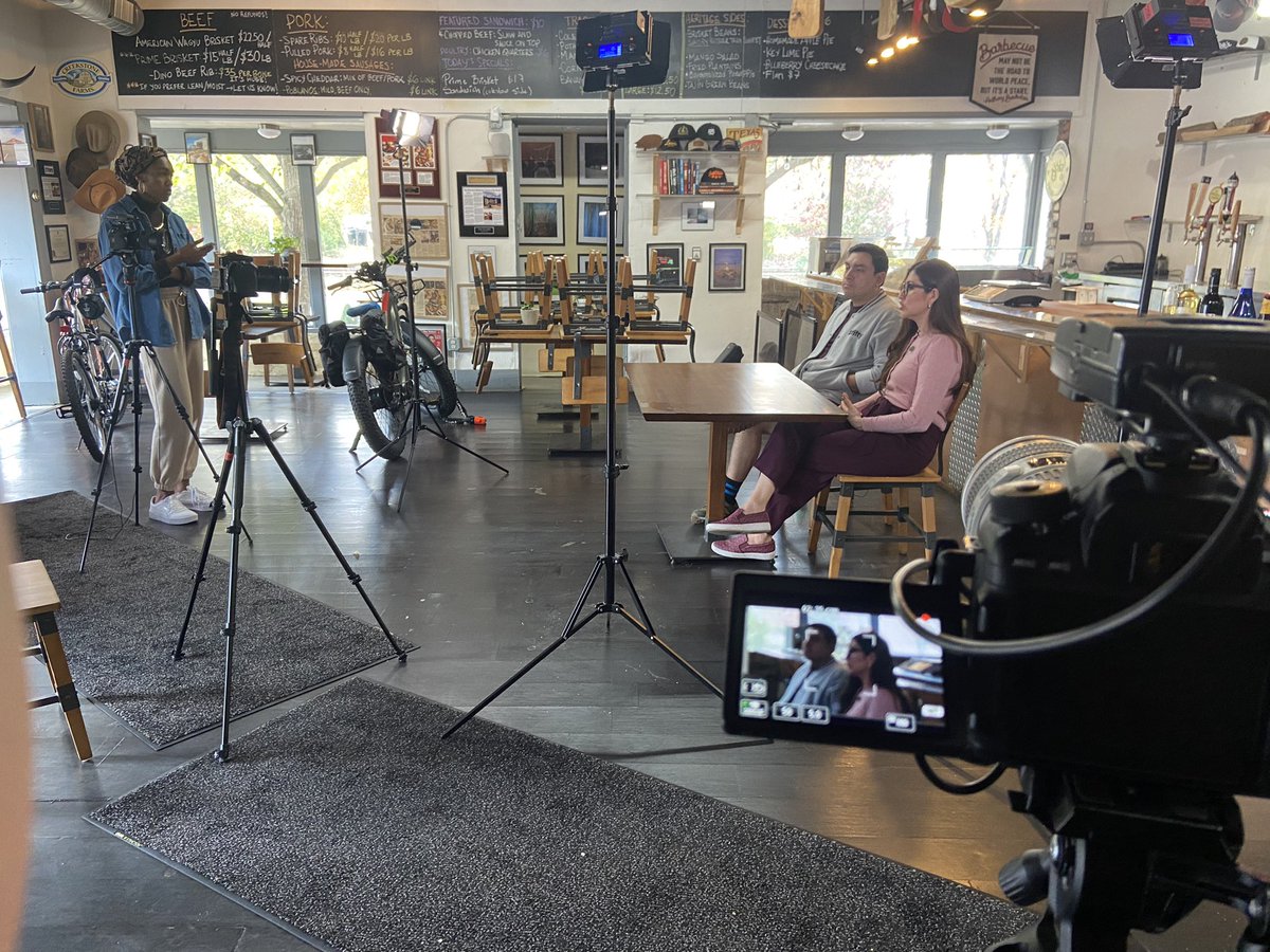 loganloew_jour's tweet photo. Really excited to start shooting our #j368X documentary on the amazing story of @2fiftybbq right here in Riverdale. We can’t wait to share this film with you soon! 
@MadisonWellsJa1 @jamieamadea @jdavidsburg https://t.co/4a2YkfaX8K