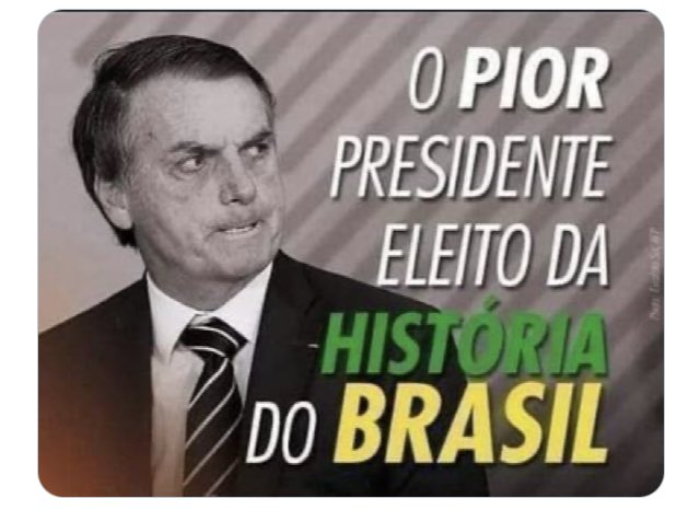 rodolfo84cmpsr's tweet photo. BOLSONARO DERROTADO

É BRASIL VENCEDOR https://t.co/viIfTJZLPF