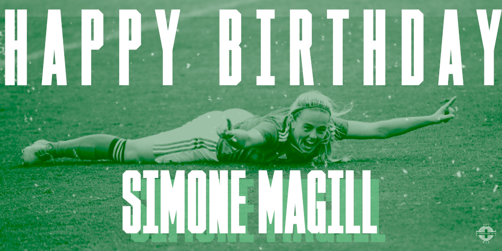 🎂 Happy birthday, @SimoneMagill 💚🥳 #GAWA
