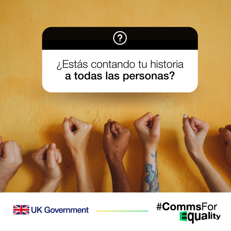 UKinArgentina's tweet photo. ¿Cómo puede la comunicación sumar a los derechos de la comunidad #LGBTQ+?

No te pierdas esta sesión de capacitación para profesionales de la comunicación.

🌈 Conferencia #CommsForEquality
🗓️ 17 de noviembre, 12:00