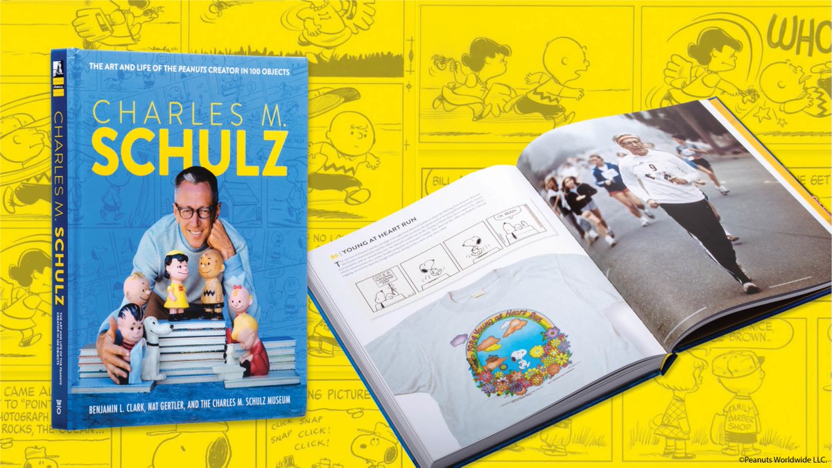 Explore the man behind Charlie Brown, Snoopy, and the rest of the Peanuts Gang through 100 carefully curated artifacts that grant an intimate look into the life and times of Charles M. Schulz. @insighteditions @SchulzMuseum Shop here: bit.ly/3FxQ3W3