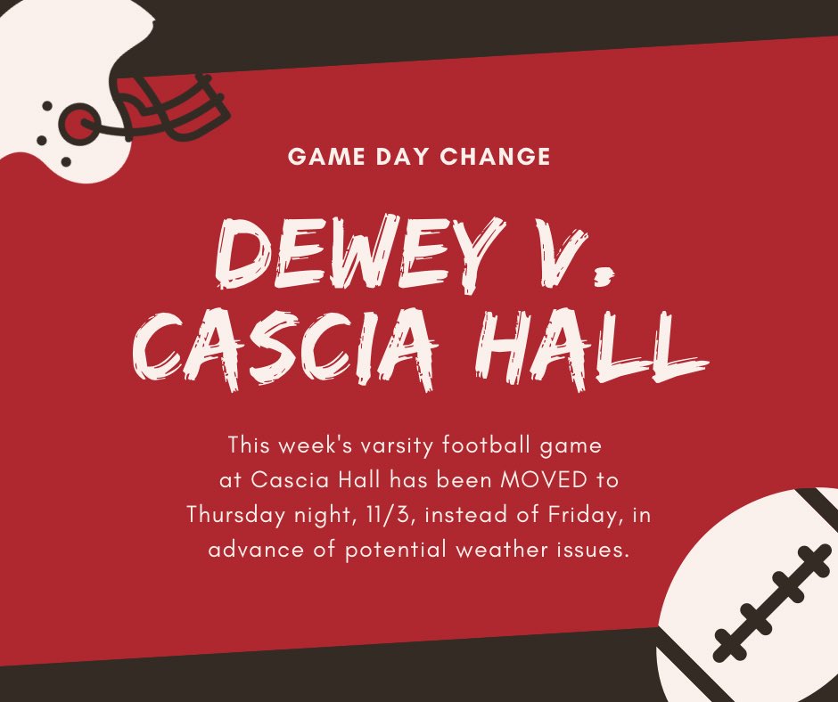 Dewey High School tweet media