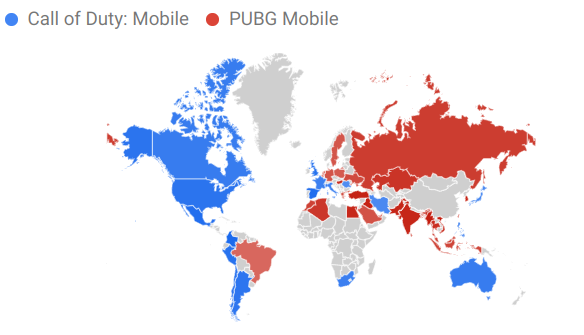 dieStatistiken's tweet photo. Most Popular #CallofDuty vs #PUBG 

#Mobile https://t.co/XIaQ9HVPpX