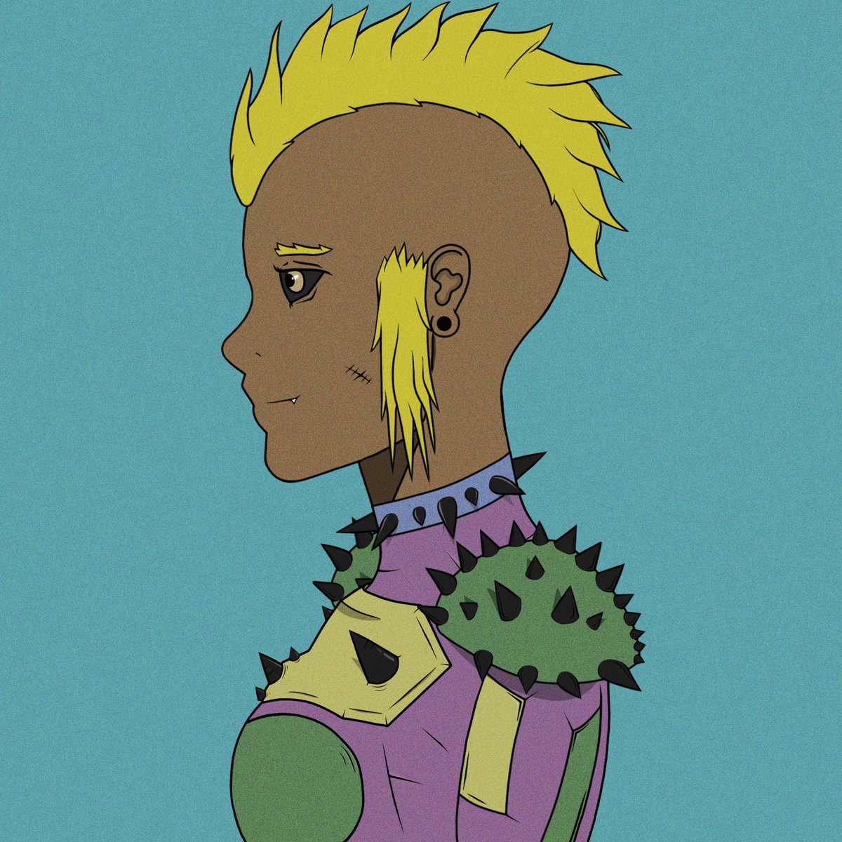 AltSocietyNFT's tweet photo. Everyone wants an NFT with probably the cheapest Mint you’ve ever seen, but also INSANE attention to detail. You’re in the right place. 

Meet our first punk themed human 💢

#nft #NFTProjects #NFTartwork https://t.co/SY2JiPoEPa
