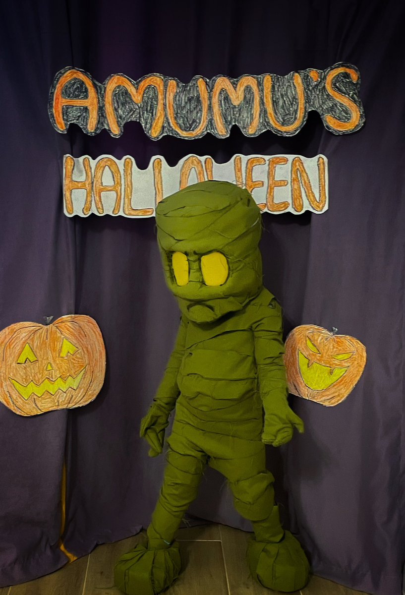 MasterMargaret's tweet photo. Little amumu’s halloween 🎃 
My daughter’s fav champ 
@LeagueOfLegends @Lol_CIS https://t.co/11DTr5IJhq