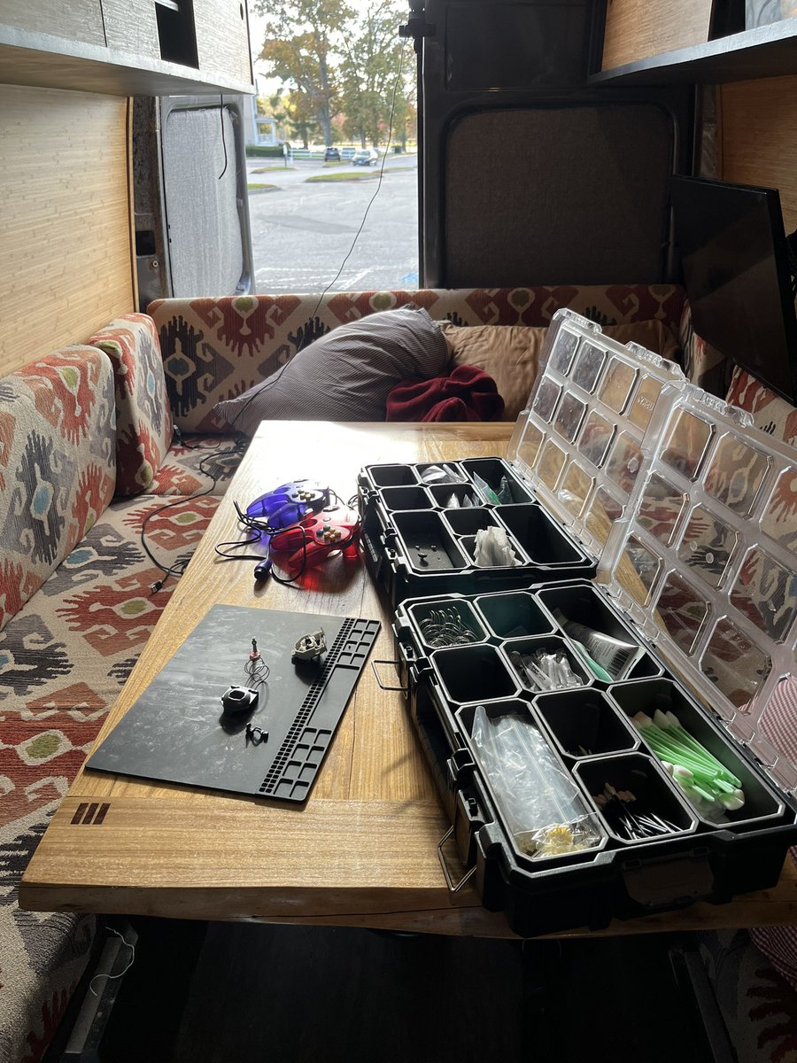 It’s a beautiful day to build steel sticks.