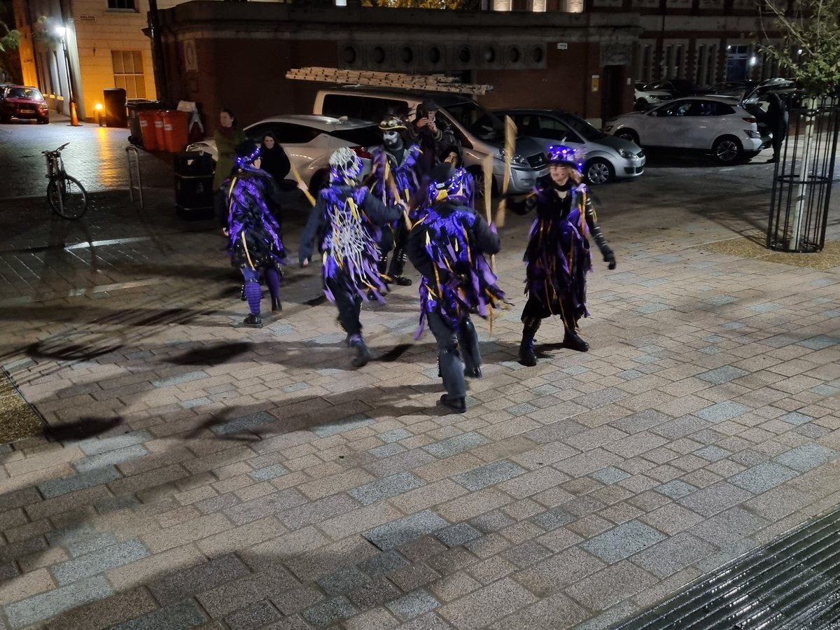 Dancing to scare away the maritime ghosts and ghouls of Hull with our good friends <a href="/ravingmaes/">Kirsty best</a>