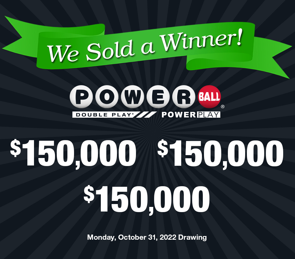 Three Powerball with Power Play tickets worth $150,000 each were sold in Northampton, Northumberland, and Westmoreland counties! bit.ly/32iYu2E #PALottery #PALotteryWinners